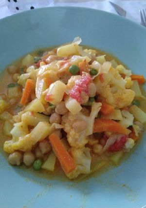 Une photo de Korma de légumes