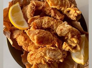 Foto principal de Fish 'n’ chips de rape (apto celíacos)
