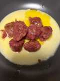 Gnocchi di erbette rosse e patate su fonduta di Puzzone di Moena