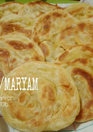 Foto resep Roti Canai/Maryam (step by step)