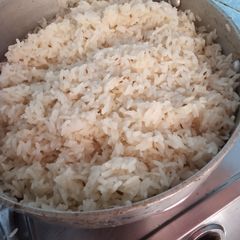 A picture of Jeera rice.