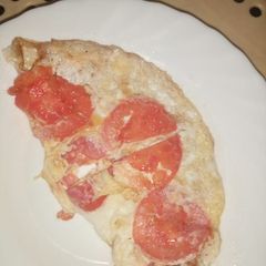 A picture of Eggs tomatoes#jikoni weekly challange.
