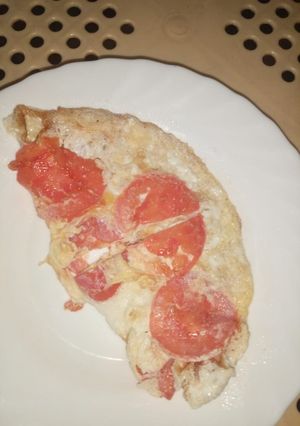 A picture of Eggs tomatoes#jikoni weekly challange.