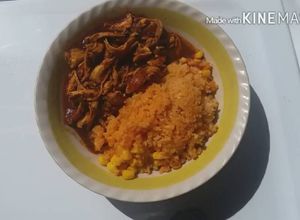 Una foto de Mole de pollo