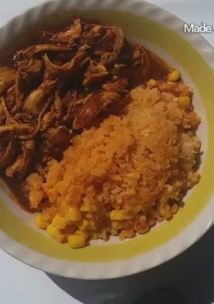 Una foto de Mole de pollo