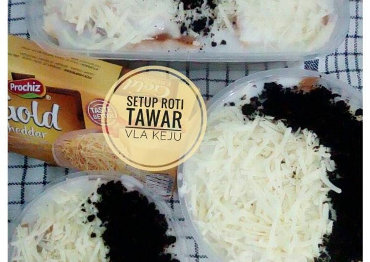 Setup Roti Tawar Vla Keju