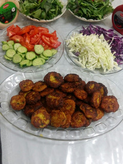 عکسی از دستور کتلت سیب زمینی