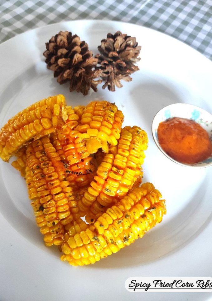 Foto resep Spicy Fried Corn Ribs