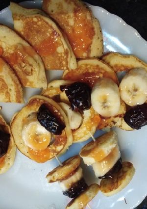 A picture of Pancakes platter.