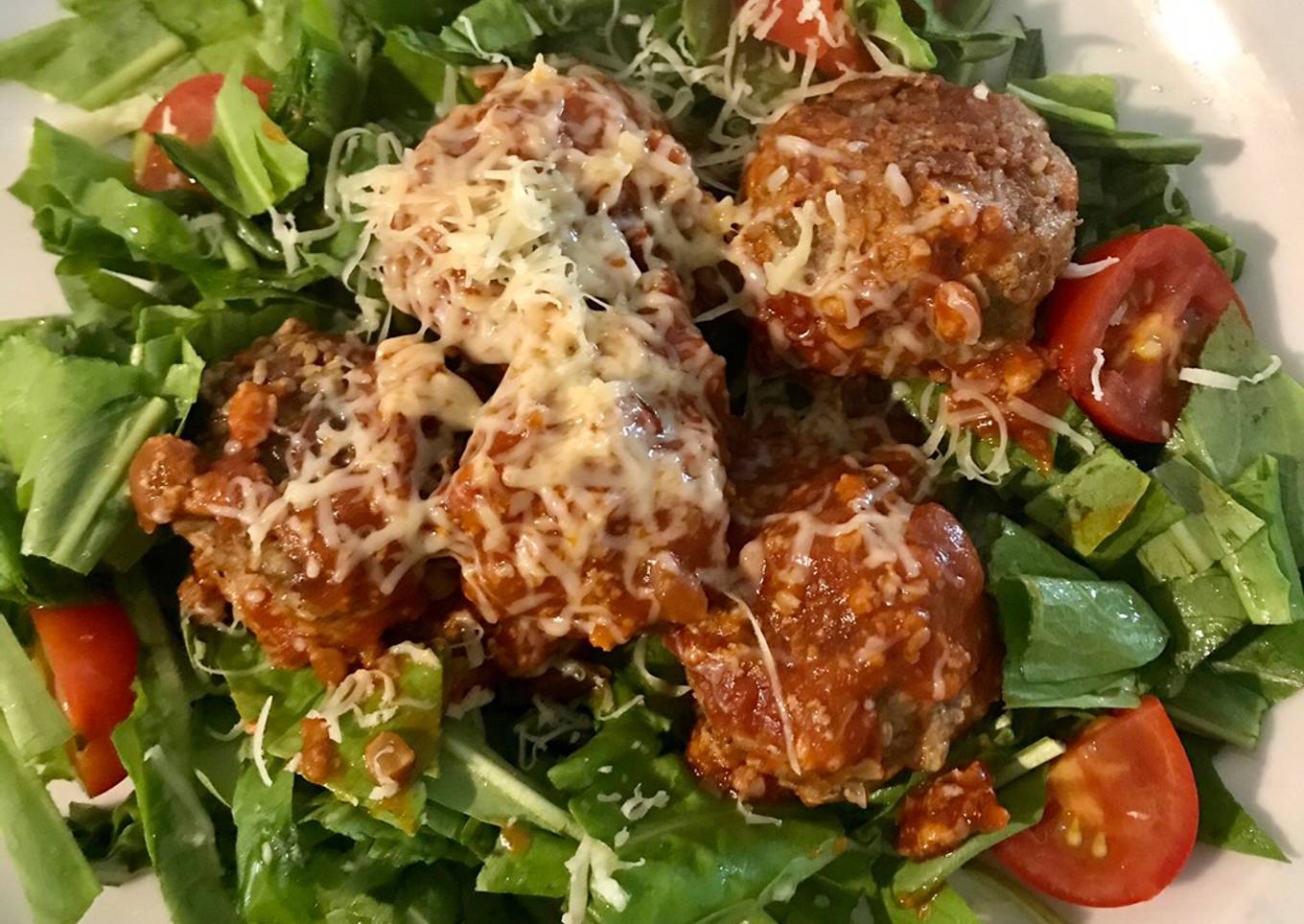 Keto-albóndigas increíbles sin harinas