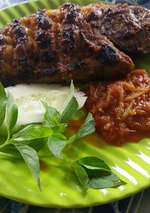 Foto resep Nila Bakar Sambal Pencit/Mangga Muda (#pr_HomeMadeStreetFood)