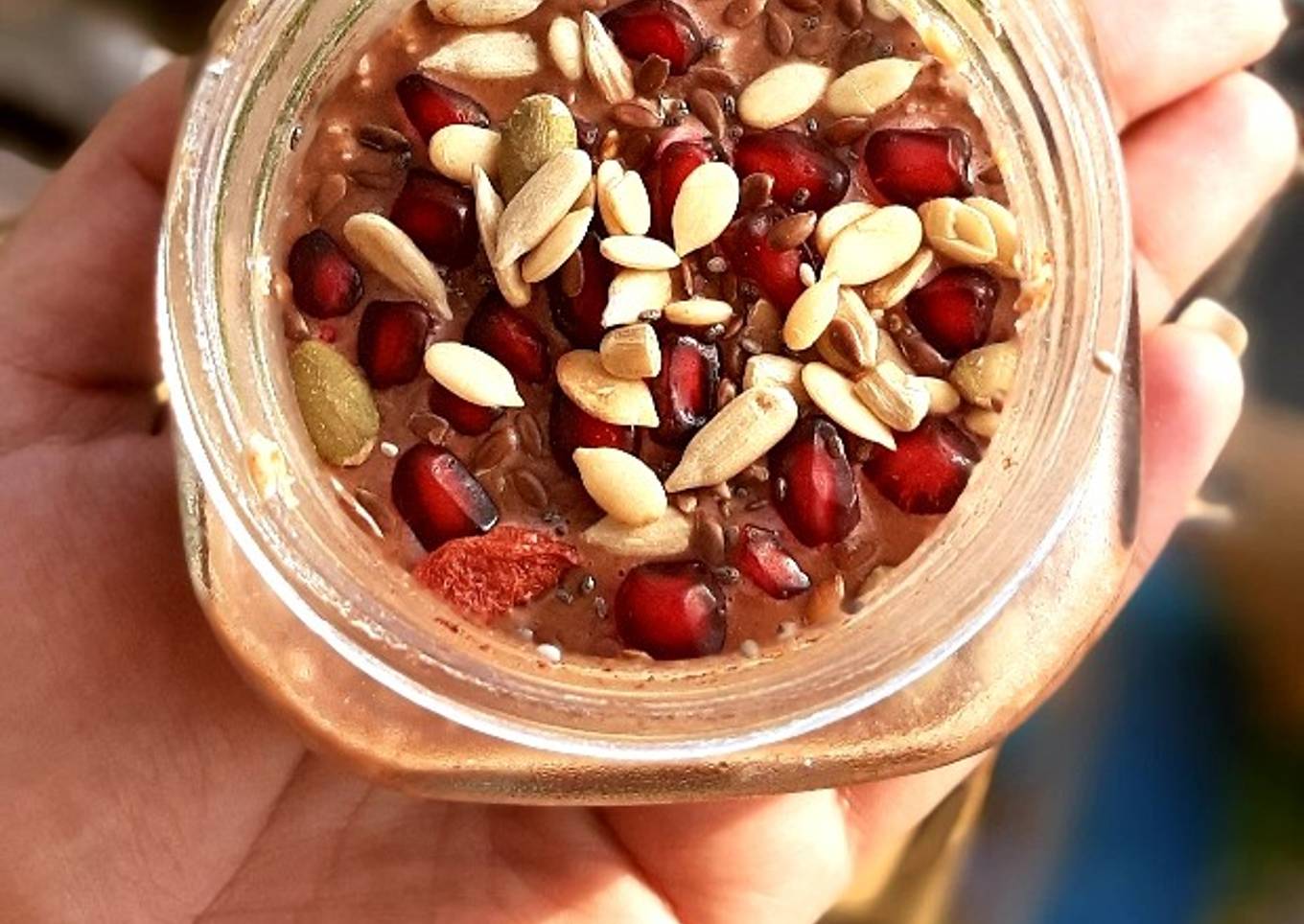 Overnight cocoa oats