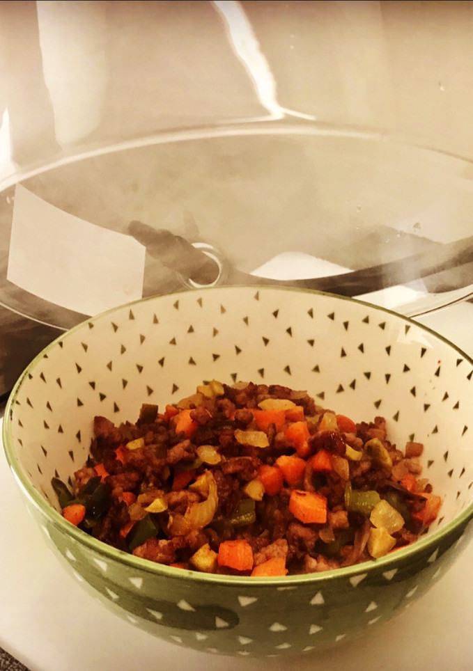 Una foto de Carne boloñesa ahumada casera