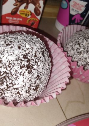 Una foto de Trufas de Brownie