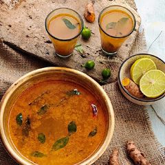 Turmeric Lemon Rasam A picture of Turmeric Lemon Rasam.
