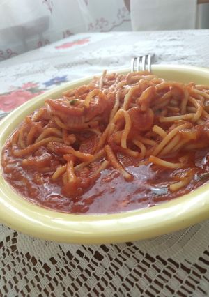 Paradicsomos tészta (olaszos) recept fotója