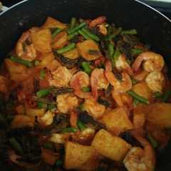 รูปของ Sambal goreng paru dan udang
