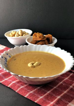 A picture of Khejur Gurer Payesh | Bengali Rice Pudding.