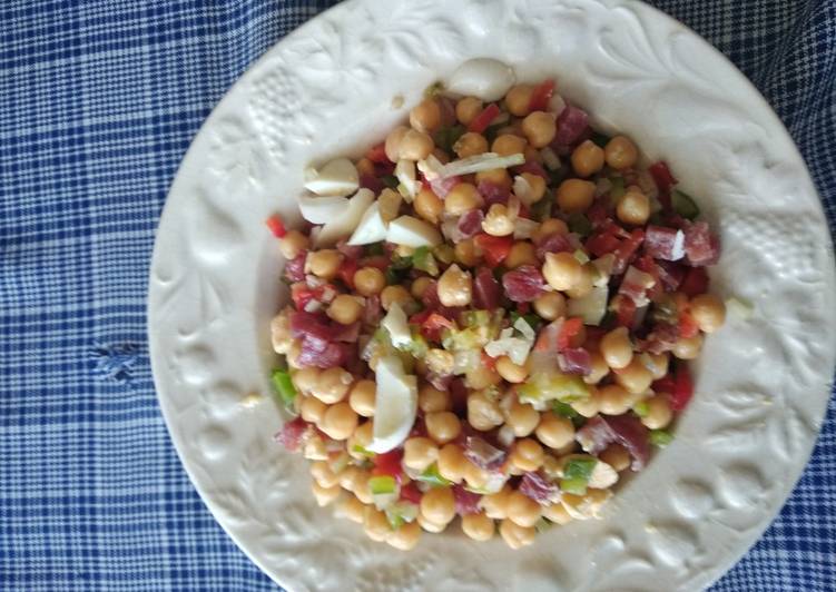 Ensalada de garbanzos