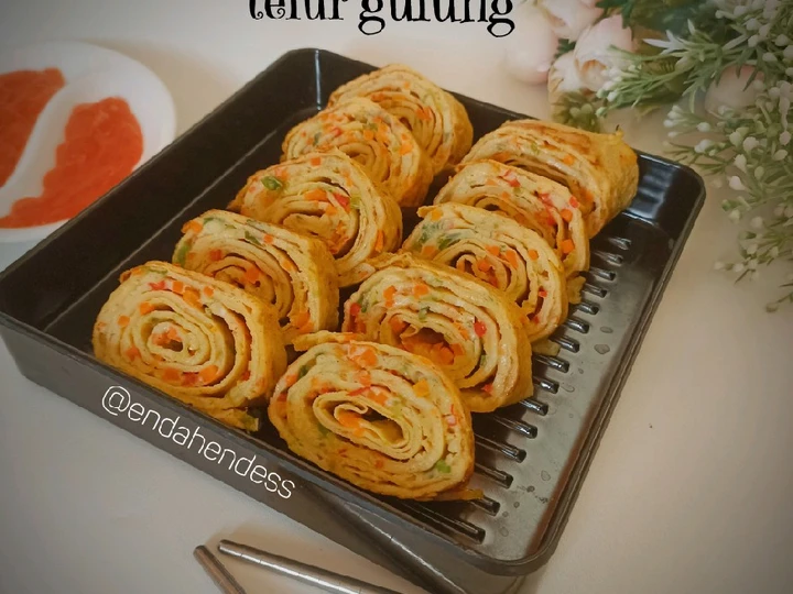 Cara Gampang Menyiapkan Resep Telur Gulung Korea, Gyeran Mari💚 yang Enak Banget Anti Ribet, Menggugah Selera