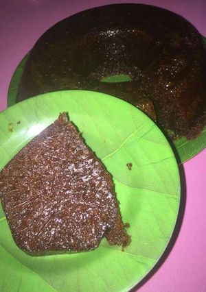 Foto resep Bolu caramel/ bolu sarang semut