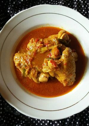 Foto resep Sayap ayam kari pedas ( Chicken wings curry )