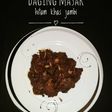 Daging masak hitam khas jambi