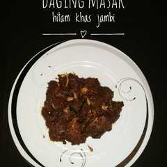 รูปของ Daging masak hitam khas jambi