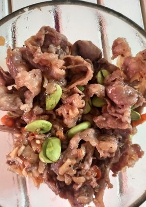 Foto resep Sliced beef