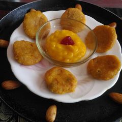 A picture of Mango peda.