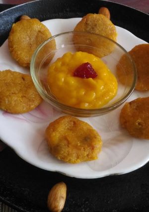 A picture of Mango peda.