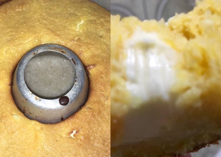 Bolo de milho com requeijão