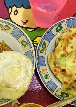 Foto resep Nasi goreng sayur