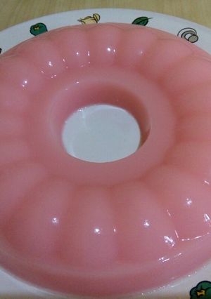 Foto resep Pudding jelly strawberry