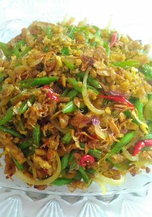 Foto resep Orak arik buncis tempe telur