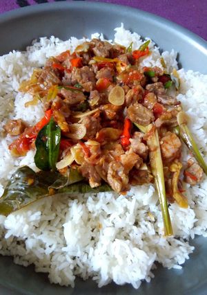 Foto resep Tongseng daging sapi nendang lidah
