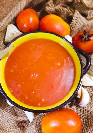 A picture of Tomato sauce.