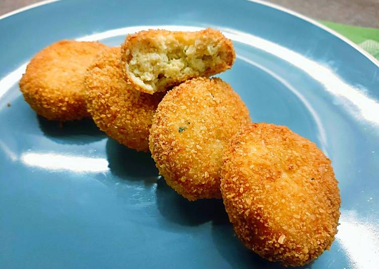 Pepite di pollo ricotta e patate
