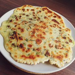 Green Onion Pancakes A picture of Green Onion Pancakes.