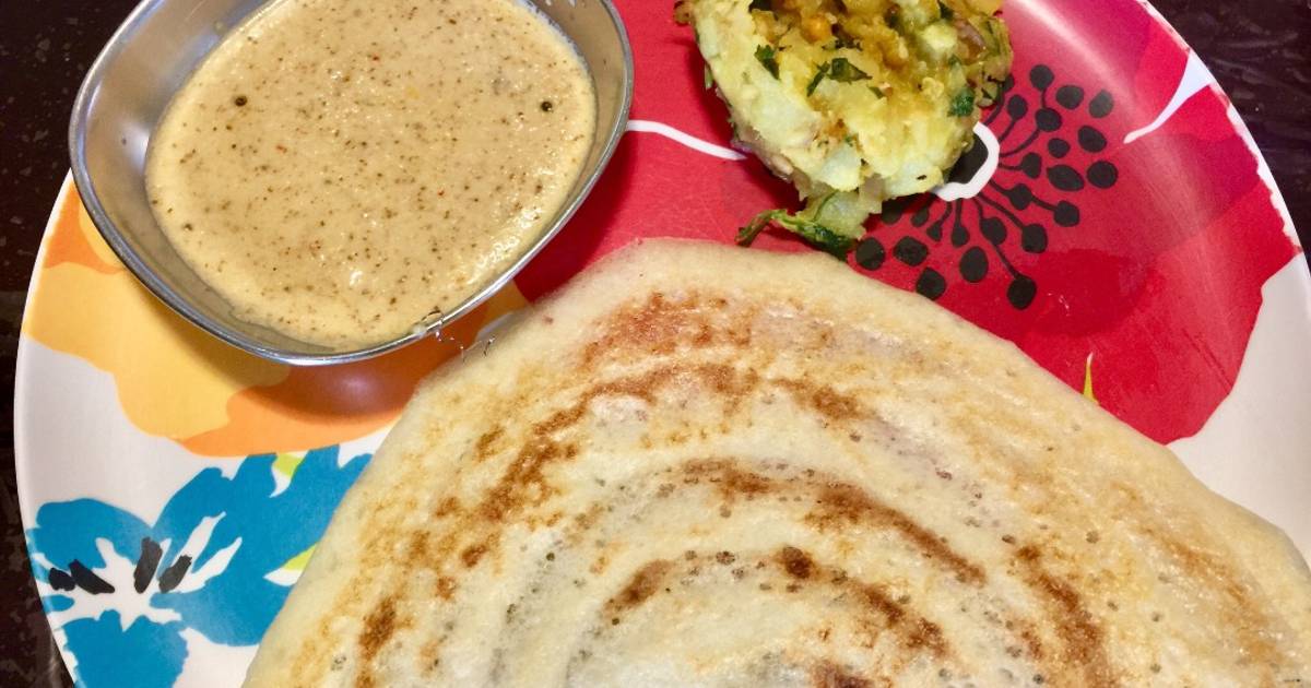 Basmati rice Dosa Recipe by Rashmi Goyal Cookpad
