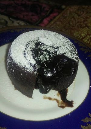 Foto resep Choco Lava Cake (Steamed)