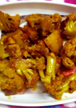A picture of Gobhi Aloo.