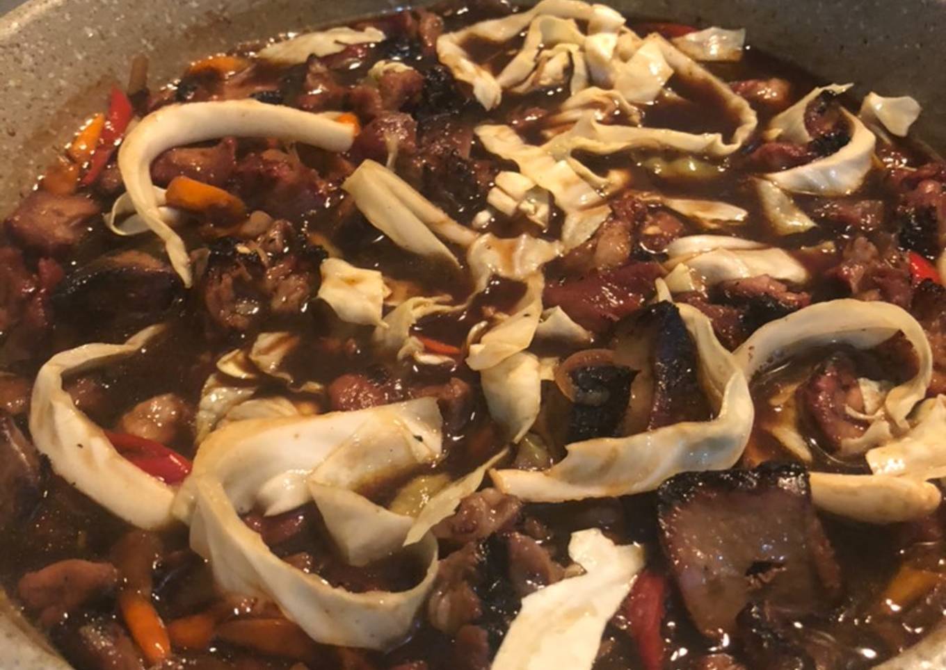 Tongseng kambing ala ala tukang sate