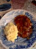 Receta Histórica - RMS Titanic: Sautéed Chicken Lyonnaise (1912) // Pechuga de pollo en salsa marrón