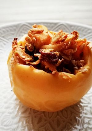 Une photo de Pomme au four