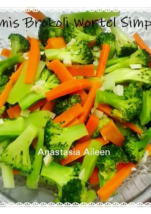 Foto resep Tumis Brokoli dan Wortel Simple