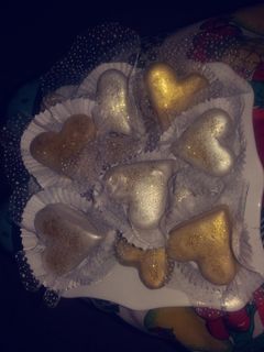 صورة لوصفة قلوب الشوكولاته البيضاء