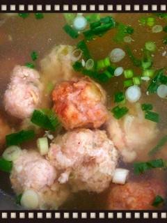 Foto resep Sop bola-bola udang ayam