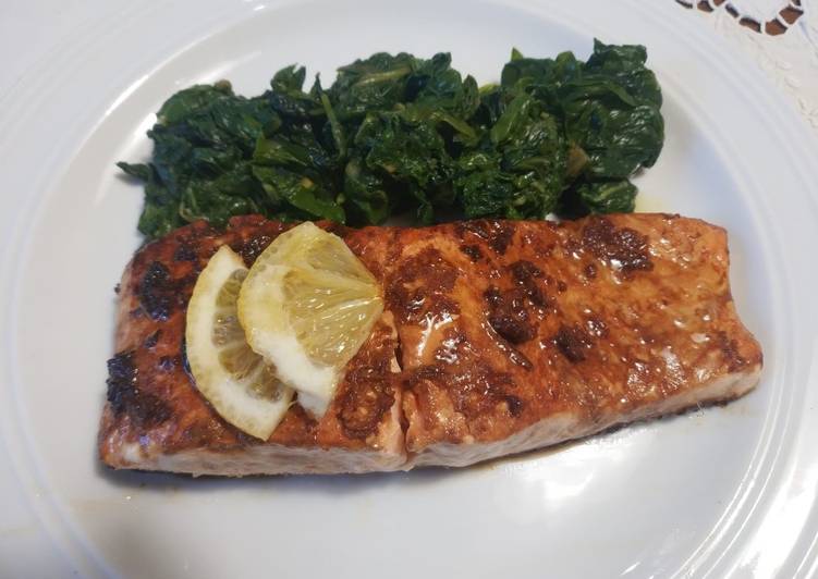 Salmone marinato con zenzero e soia