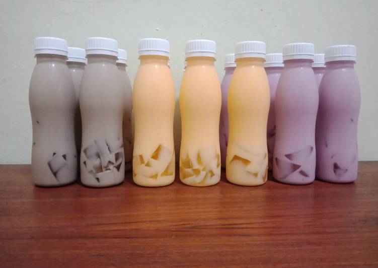 Cara Buat Milk Jelly by Sasuki Drink ekonomis untuk dijual